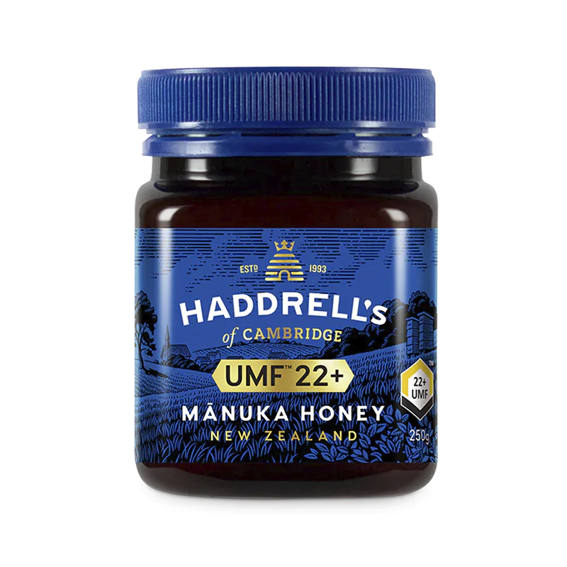 HADDRELL'S MANUKA HONEY UMF 22+ 250 G | Rosh Medical Company